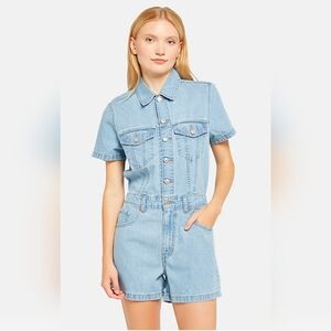 Levi's Women's Light Blue Denim Overalls
